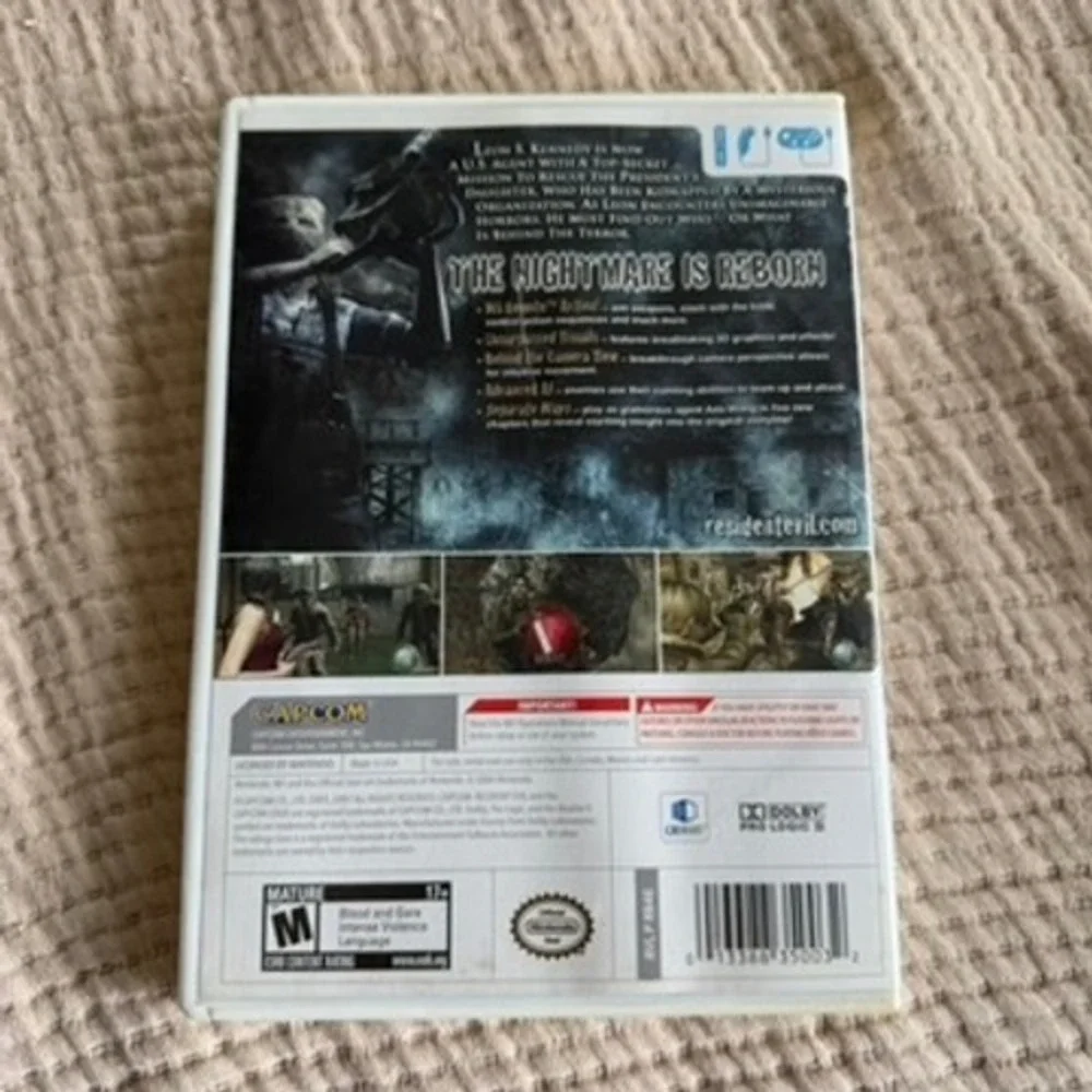Resident Evil 4 Wii Edition CIB Untested Nintendo Wii Complete Capcom
